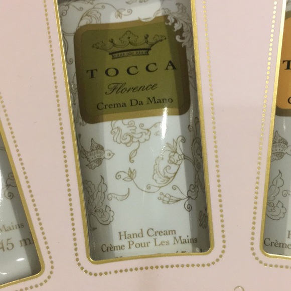Tocca Crema Quartetto Scented Luxury Hand Cream Set of Four 4x1.5oz NWT Canada - Picture 4 of 16